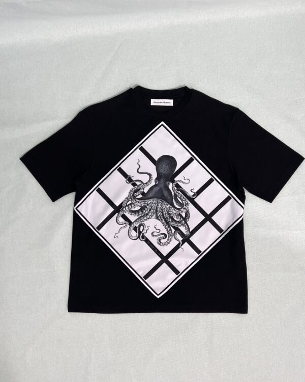 T-Shirt Pulpo Negro