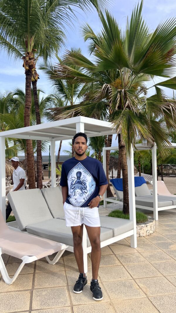 T-Shirt Pulpo Millonario con cristales - Imagen 2